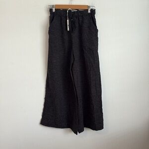 Max Studio Black‎ Linen Textured Pants XS